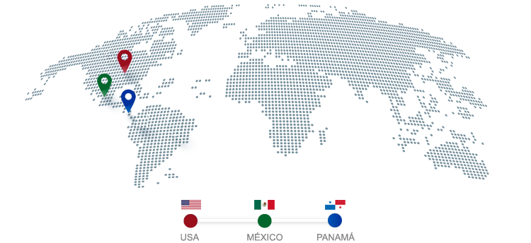 paises en los que hemos trabajado